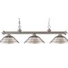 59" Stepped Metal Pool Table Light