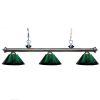 57" Acrylic Green Pool Table Light