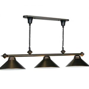 3 Light Retractable Pool Table Light