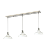 55.0" Nickel, Chrome, Bronze Billiard Lights