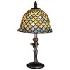 15"H Tiffany Fishscale Mini Lamp
