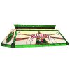 RAM Game Room Green 4 Light Tiffany Pool Table Light - CF BILLIARD GRN