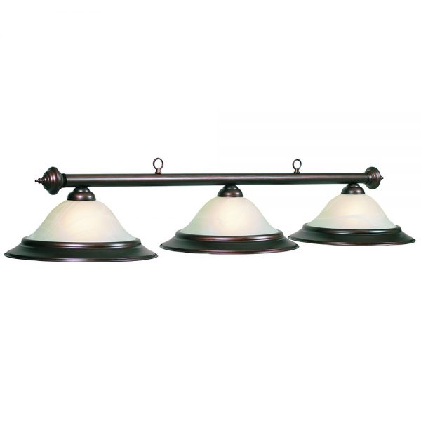 60" Oil Rubbed 3 Light Pool Table Light