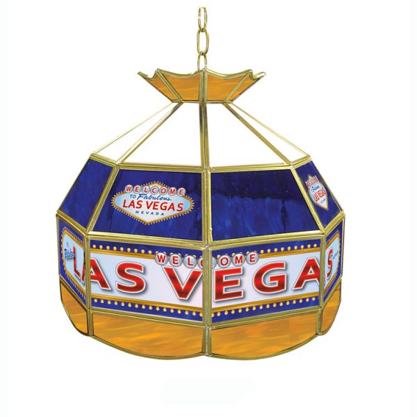 16" Small Trademark Global Las Vegas Poker Table Light